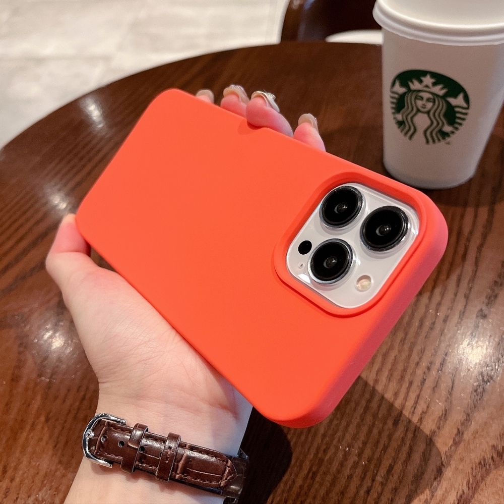 Silicone Case for iPhone 15, iPhone 14, iPhone 13, iPhone 12, iPhone 11 Case - Picture 4 of 5